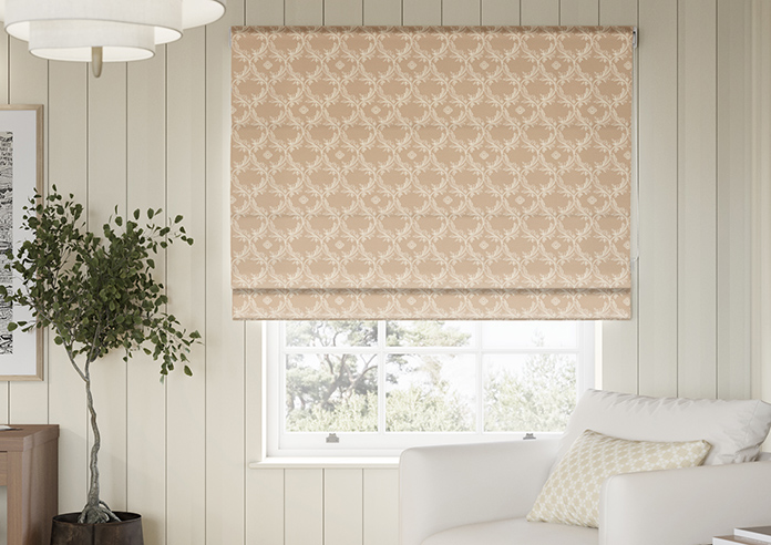 Trellis Prints, Vine and Bloom Manson - Twist&Fit Roman Blind - Image 3